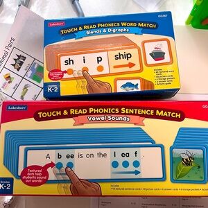 2 Lakeshore Touch and Read Phonics sets - Word & Sentence